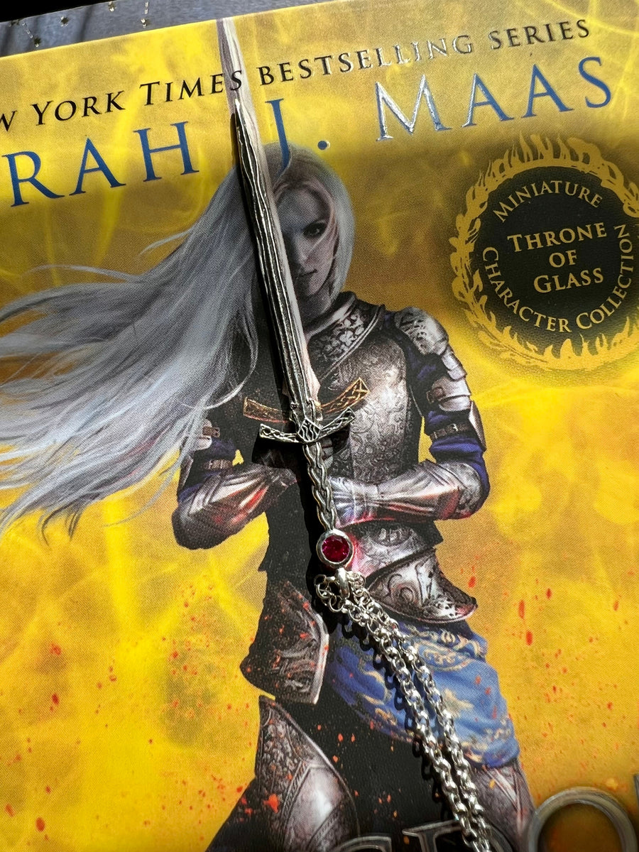 Throne of Glass Inspired: Goldryn Sword Metal Bookmark