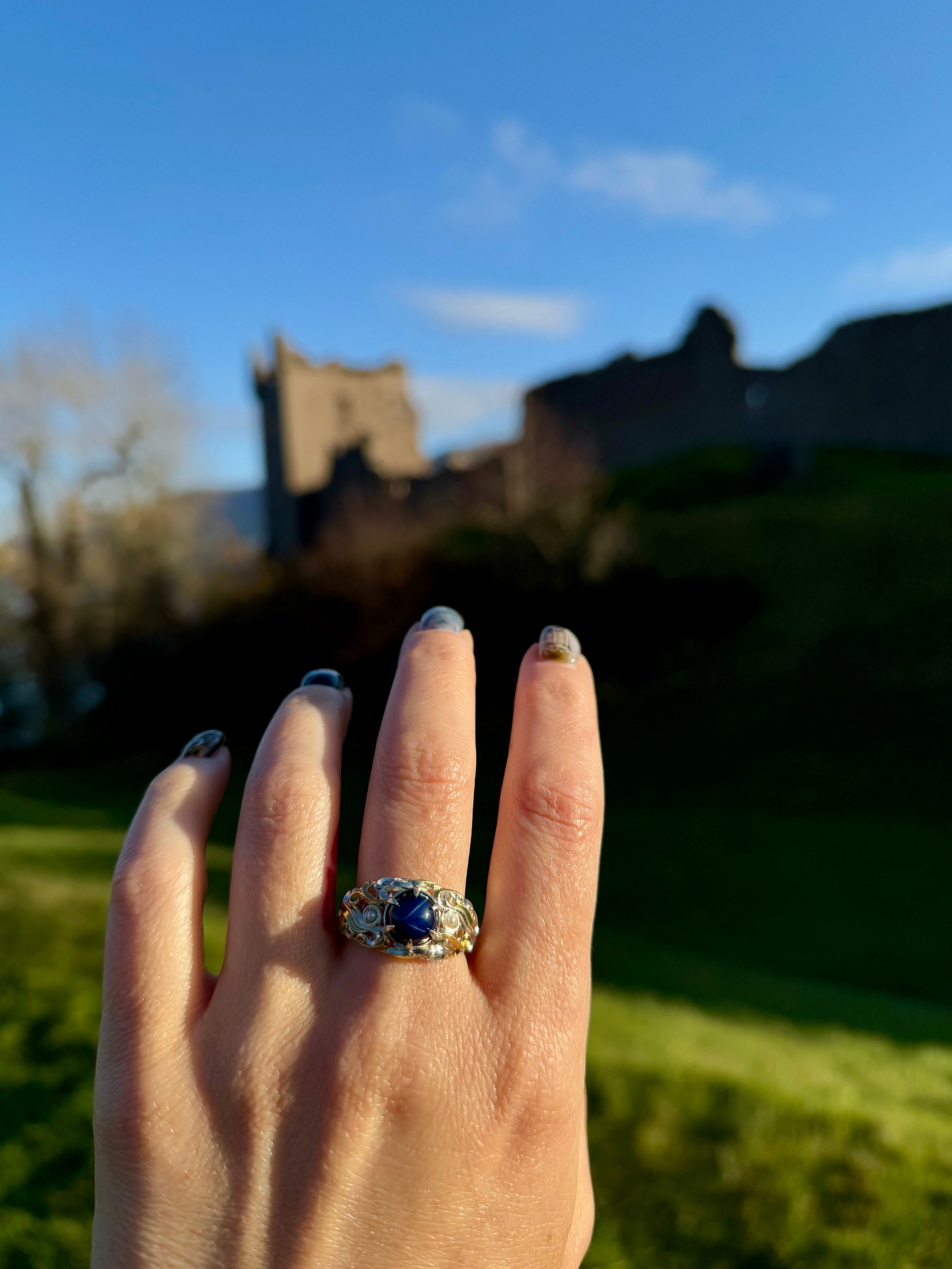 RTS Gold+Silver Weaver Statement Ring