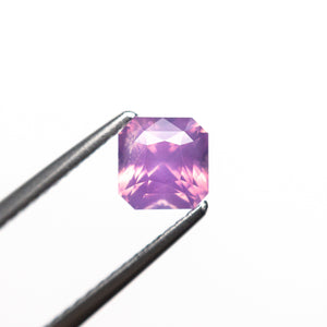 1.12ct 5.27x5.17x4.29mm Cut Corner Square Brilliant Sapphire 25269-01