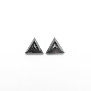 0.24cttw 3pc 3.58x3.55x1.61mm 3.55x3.54x1.58mm Triangle Rosecut Matching Pair 25496-02