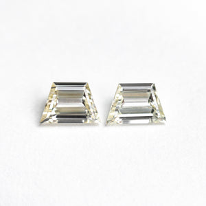 0.59cttw 2pc 5.22x3.48x1.97mm 5.30x3.46x1.81mm VVS2/VS1 M-N Trapezoid Step Cut Matching Pair 25516-01