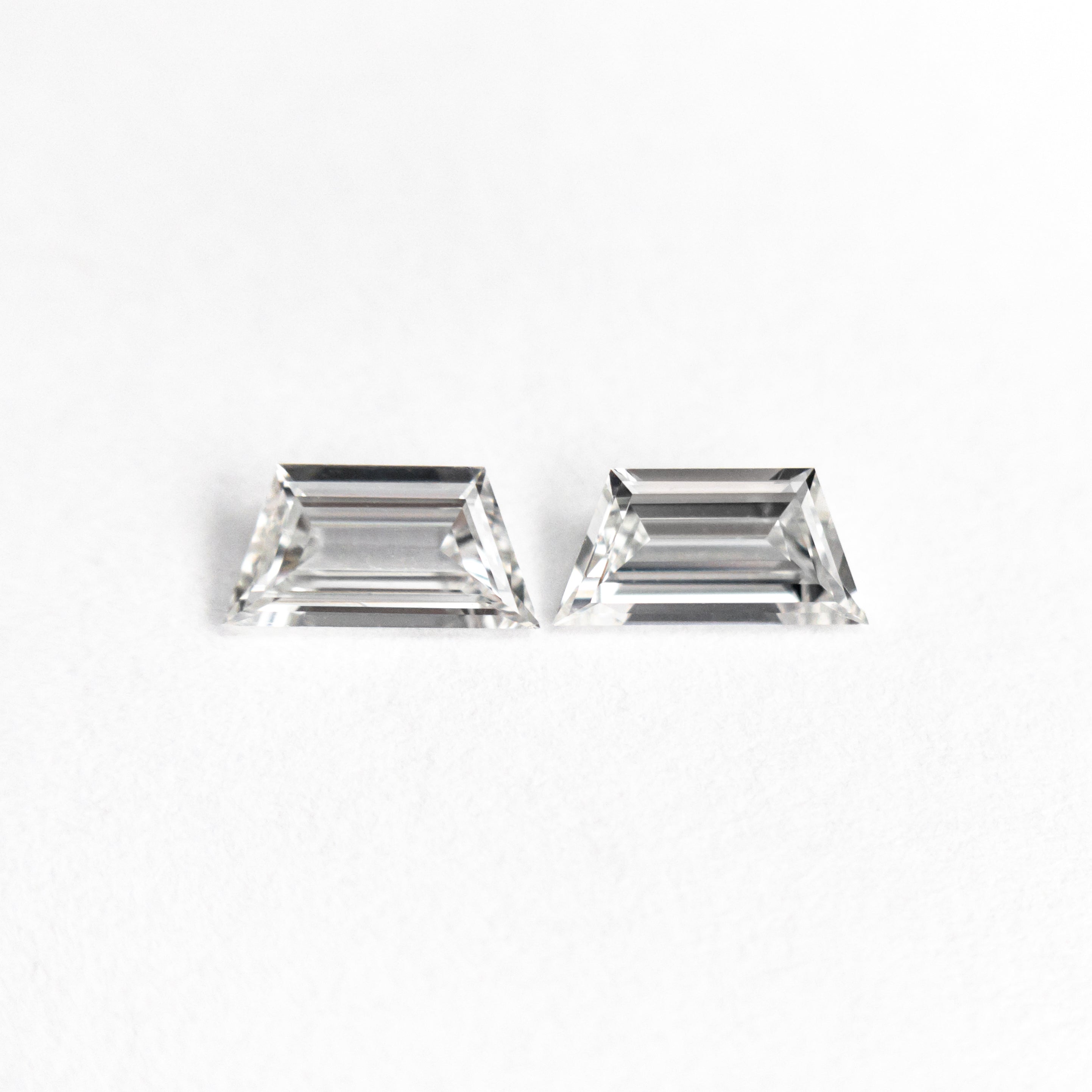 0.27cttw 2pc 5.00x2.55x1.19mm 5.10x2.50x1.36mm VS G-H Trapezoid Matching Pair 25795-01