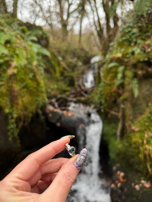 1.22ct Sapphire Thorns + Roses