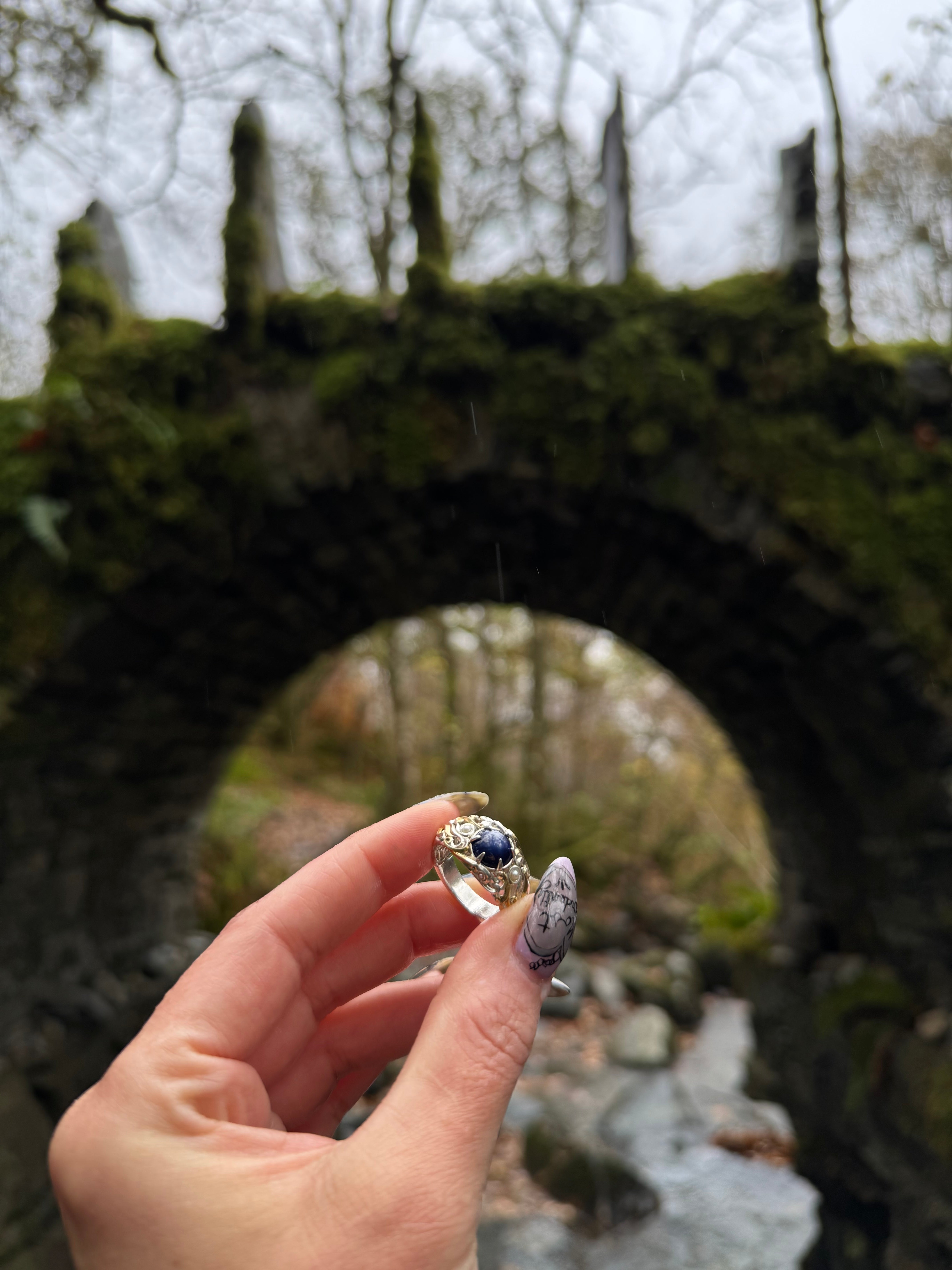 RTS Gold+Silver Weaver Statement Ring