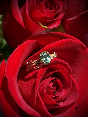 Natural Rose Quartz Ring w Marcasite, Sterling Silver Ring, Retro Ring –  CroatianJewelryCraft